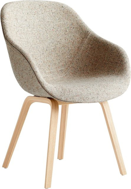 HAY About A Chair AAC 123 mit Eichenholz und Stoffbezug in Oak - Bild 1