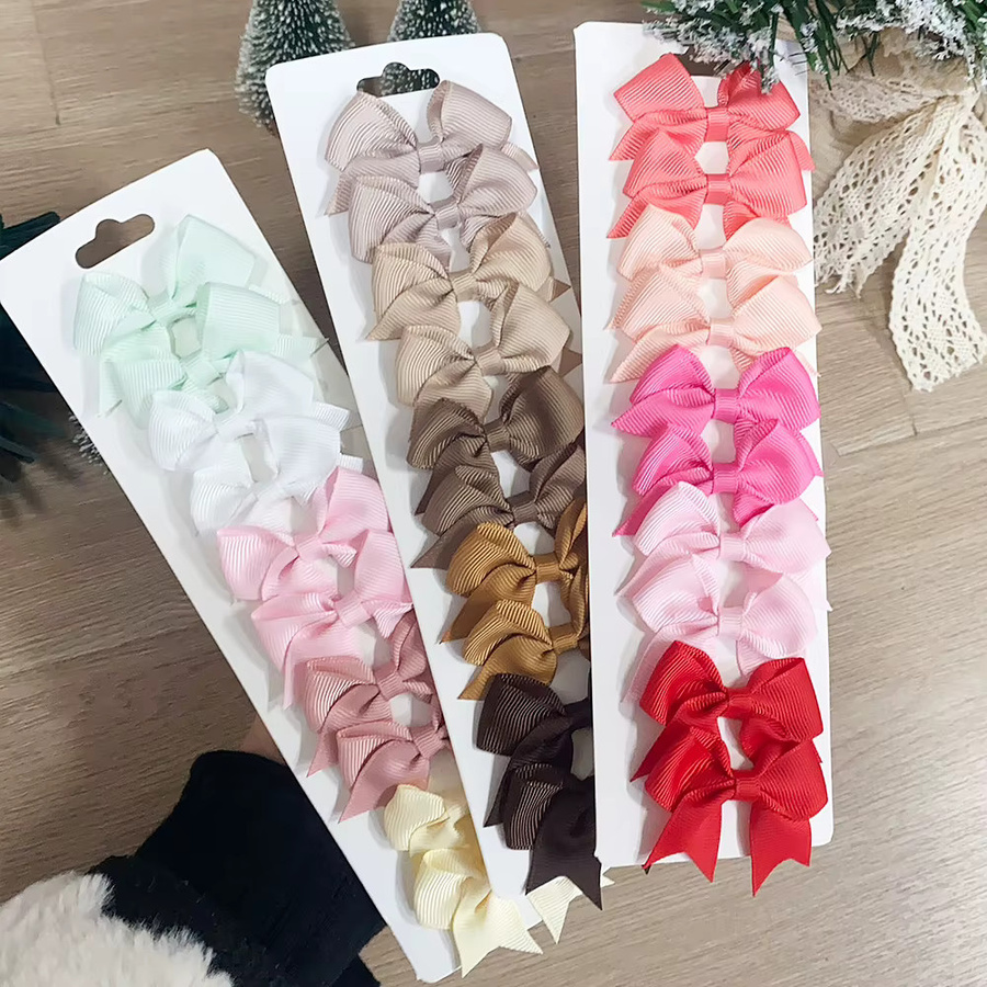 HAHAYL Haar Clips Bowknot, Kinder - Bild 3