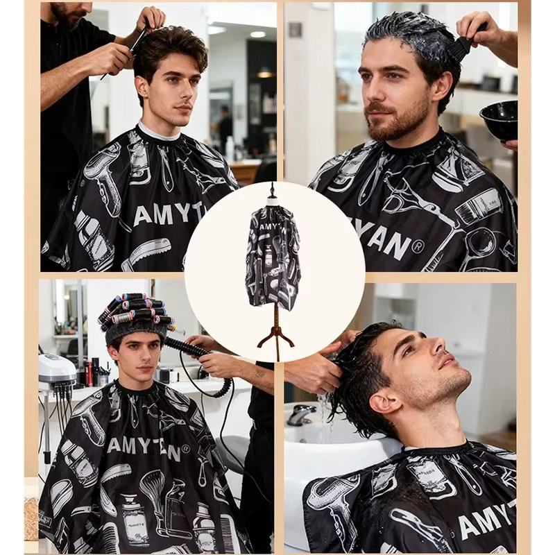 Professionelle Friseurschürze, wasserdicht, Unisex - Bild 4