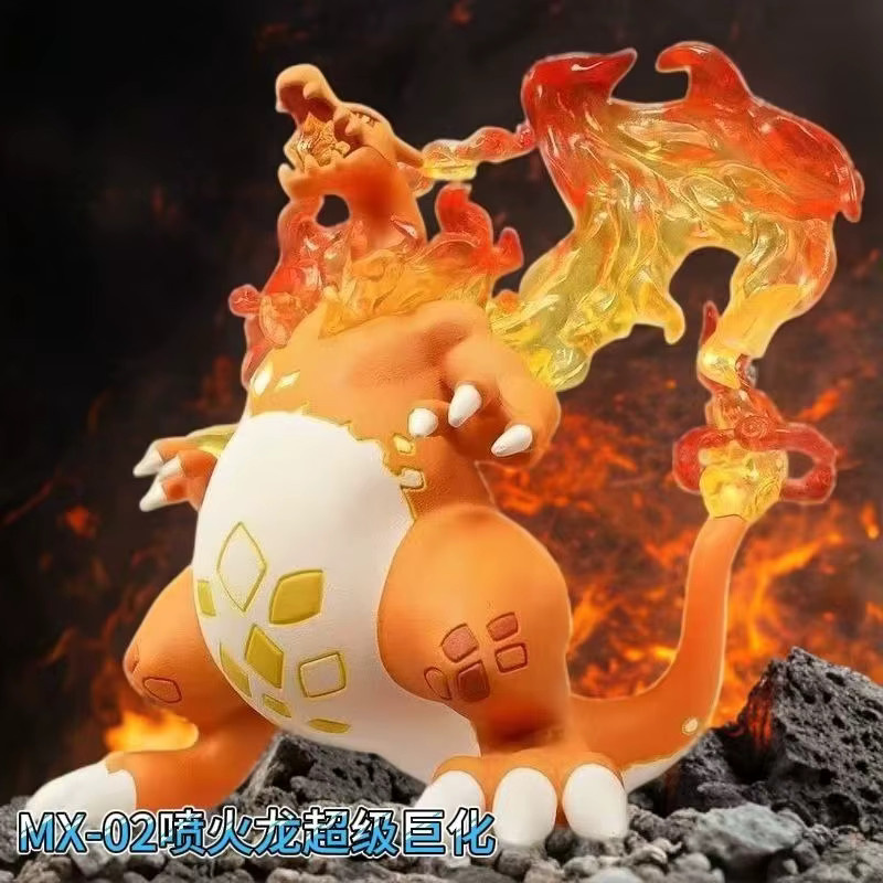 Bandai Pokémon Gigantamax Charizard Necrozma Action Figur, ab 4 Jahren - Bild 2