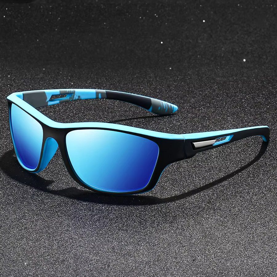 Sportsonnenbrille, Unisex, Vollrand, Kunststoff - Bild 1
