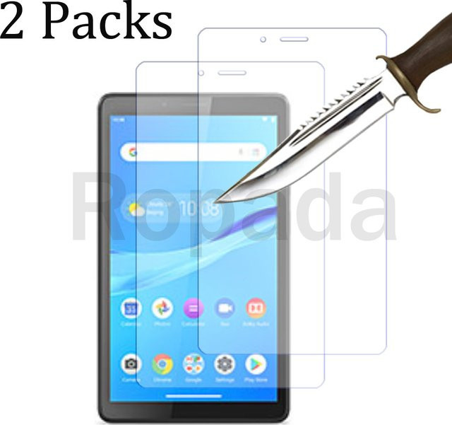 2er-Pack Displayschutzfolie aus gehärtetem Glas für Lenovo Tab M7 TB-7305 7 Zoll in Transparent - Bild 1