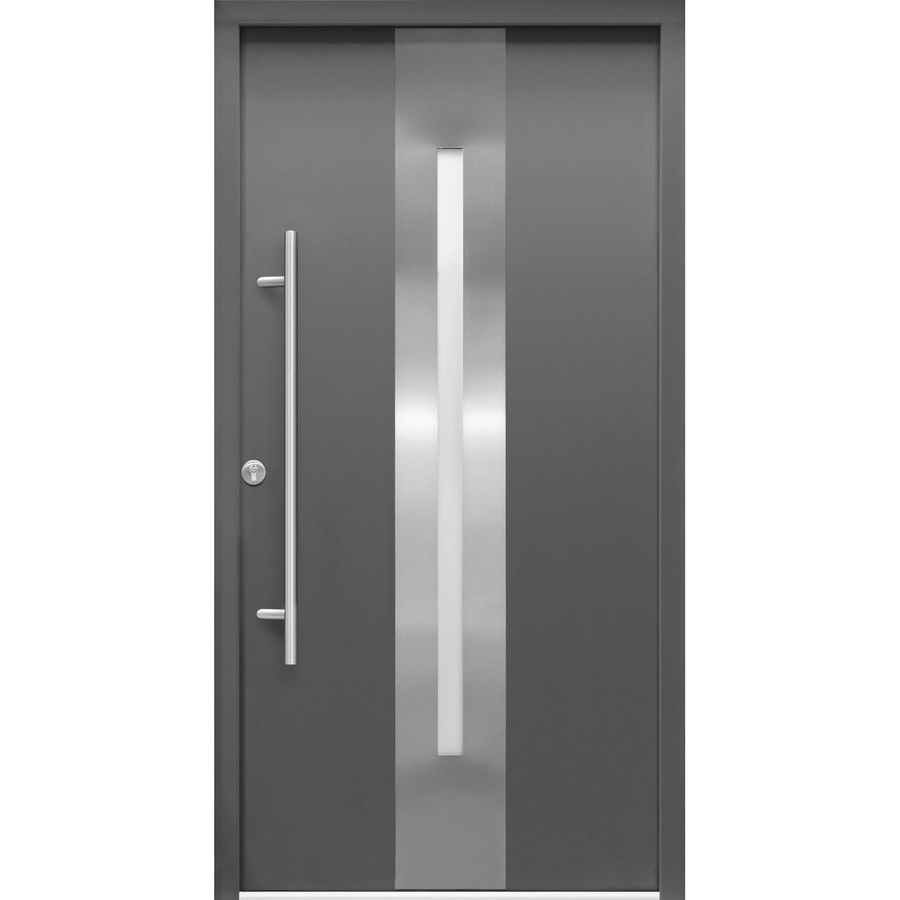 Haustür ThermoSpace Dublin Prime mit Glaseinsatz Anthrazit Anschlag Links B: 110 cm, H: 210 cm - Bild 2