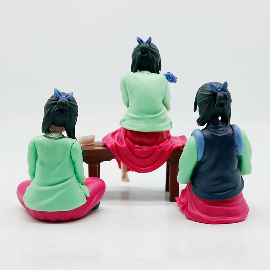 Bandai The Apothecary Diaries Katzenfiguren im antiken Stil, Desktop-Ornament - Bild 1