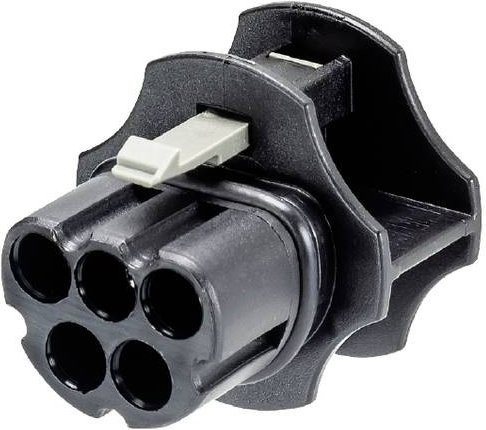 Wieland Electric Z5.565.9853.1 Verschlussstück für Buchsen in Schwarz - Bild 1