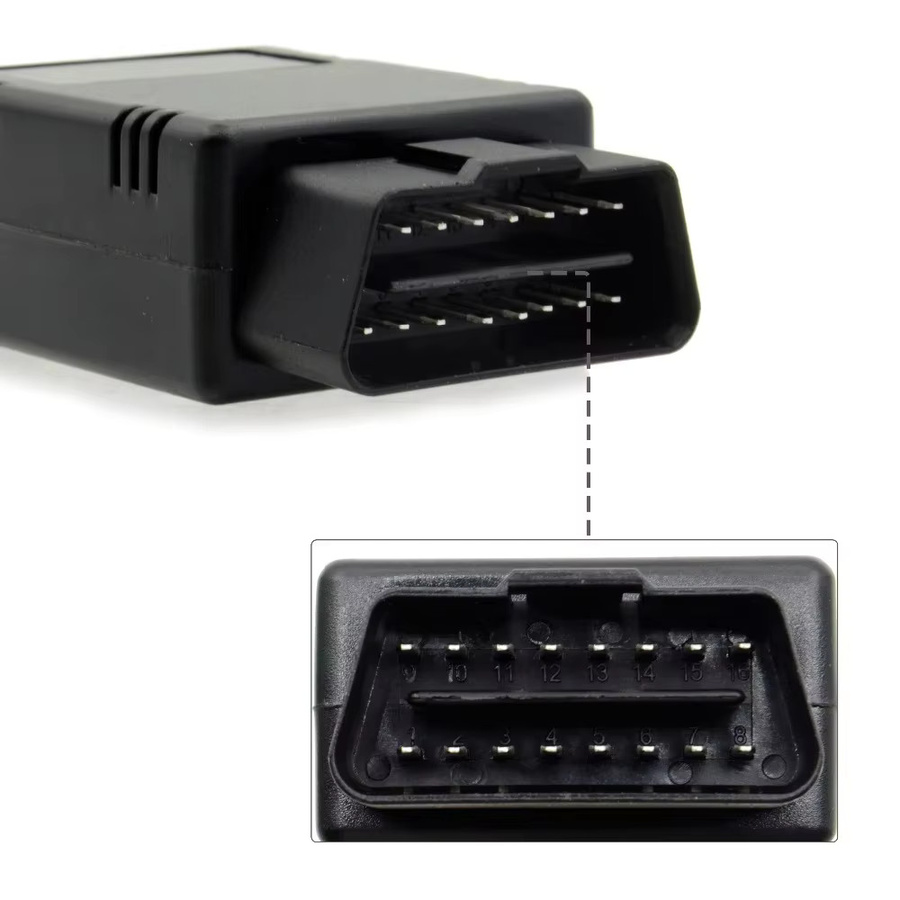 HHOBD OBD2 Autodiagnosetool Kfz-Scanner ELM327 V2.1 Bluetooth Wireless Adapter in Schwarz zur Fehlerinspektion - Bild 4