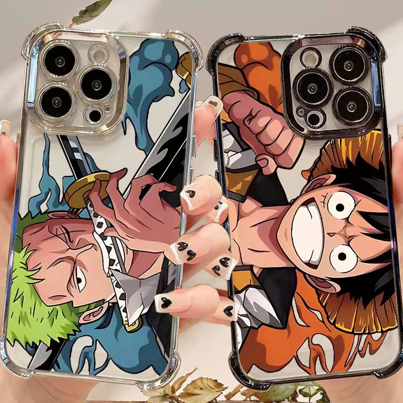 O-ONE P-PIECE-E Anime Handyhülle für iPhone 11 bis iPhone 17 AIR, stoßfeste Schutzhülle, mehrfarbig - Bild 1