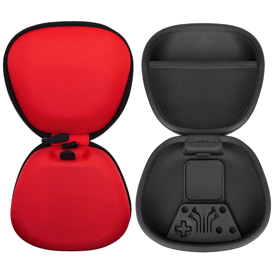 ZHOUCHEN 16-in-1 Zubehörset für Xbox One Elite Series 2 Controller mit Ladestation, Reise-Tragetasche und Thumbsticks in Blau und Rot - Bild 3