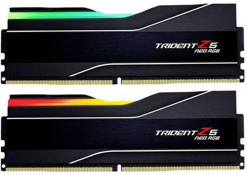 G.Skill Trident Z5 Neo DDR5 RAM Kit 32 GB 2 x 16 GB 6000 MHz Schwarz F5-6000J3238F16GX2-TZ5NR - Bild 1