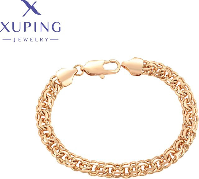 Xuping Armband, Kupfer Legierung, Gold, Tier Charme, Damen, 19 cm - Bild 1