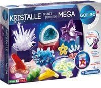 Clementoni Kristalle selbst züchten Mega Experimentierkasten für Wissenschaft und Kristalle - Bild 1