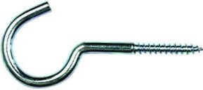 Hermann Lohmann Kronleuchterhaken aus Eisen, silber, verzinkt, B/T/H: 140 x 6,2 cm - Bild 1