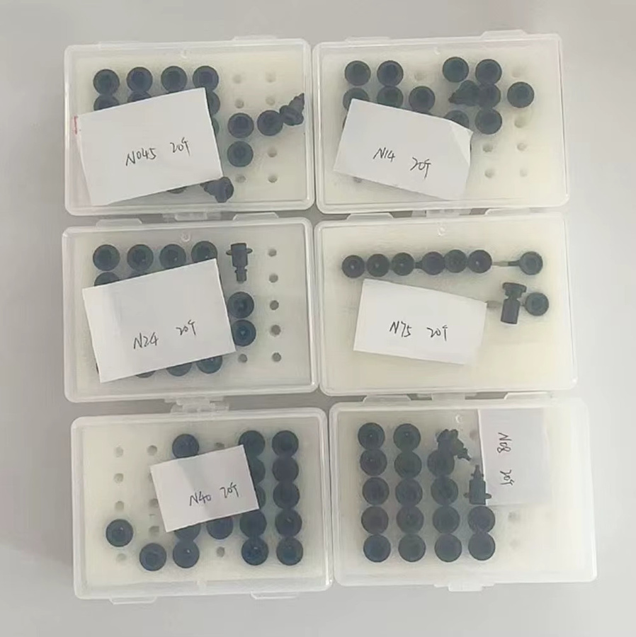 Schwarzer Düsenhalter für Samsung SMT Pick and Place-Maschinen, kompatibel mit SMT-Düsen N08 N14 N24 N40 N045 N75 CP40 - Bild 1
