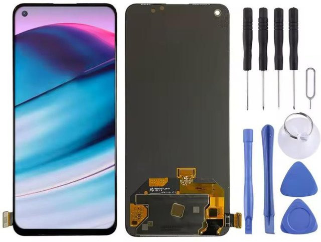 OnePlus Nord2 5G Ersatzdisplay TFT Screen in Schwarz für DN2101/DN2103 ohne Fingerabdruck-Funktion - Bild 1