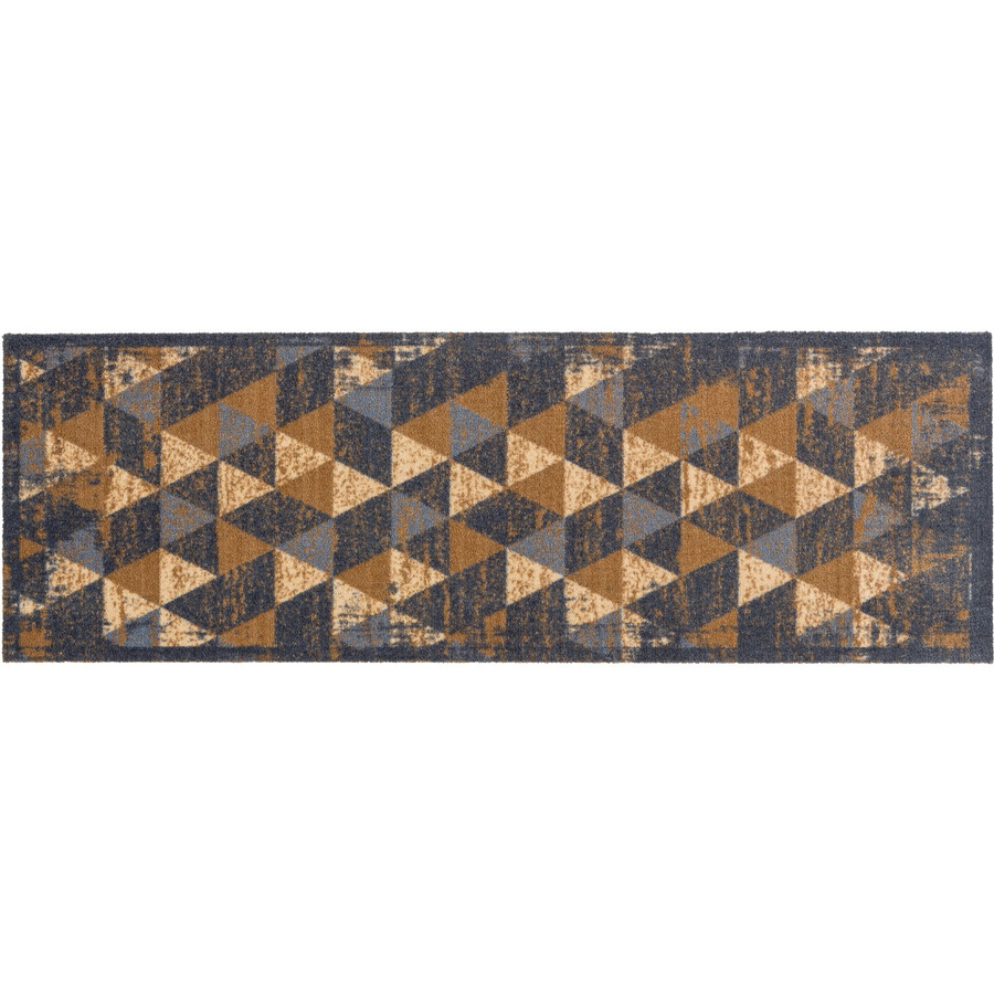 Astra Sauberlaufmatte Miabella Design Dreiecke Grau-Braun B: 50 cm, L: 150 cm - Bild 2