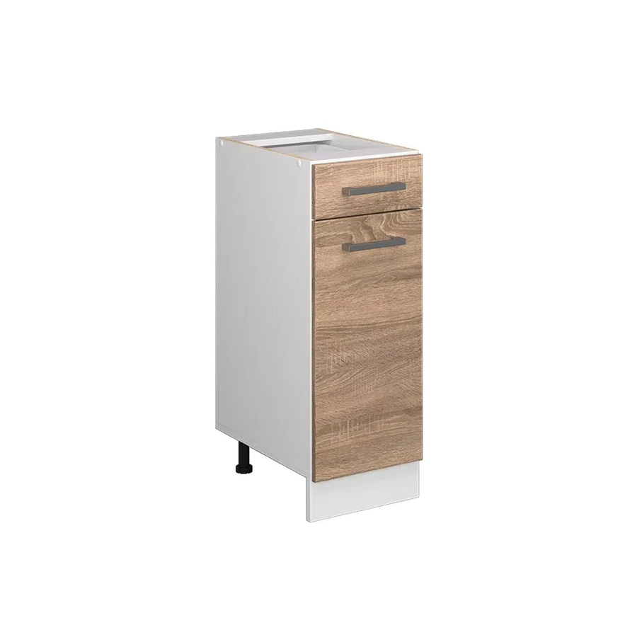 Vicco Küchenunterschrank R-Line mit Schublade und Tür in Weiß Sonoma, Breite: 30 cm - Bild 2