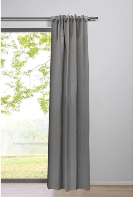 mydeco Schlaufenschal Verdunklung Sand B: 300 cm, H: 135 cm - Bild 1