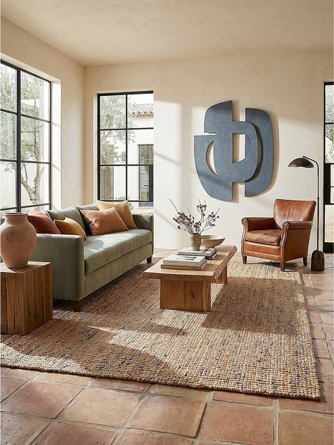 Wollteppich Boho Kadima Design in Natur-Bunt, B/T: 160 x 230 cm - Bild 1