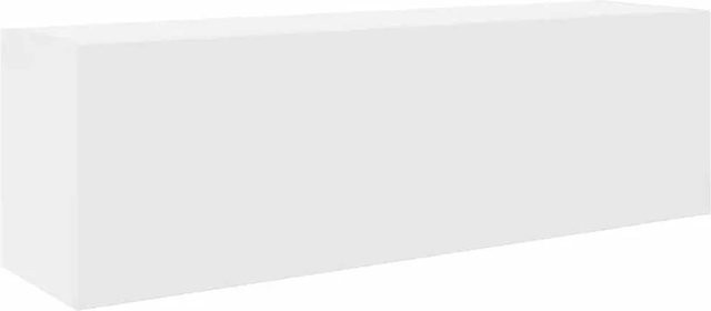 vidaXL Bad-Wandschrank Weiß aus Holzwerkstoff B/T/H: 100 x 25 x 30 cm - Bild 1