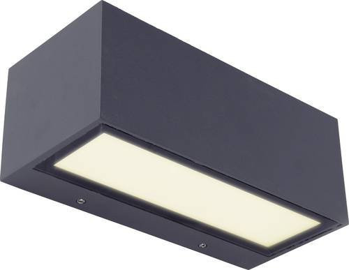 Lutec GEMINI LED-Außenwandleuchte in Anthrazit mit 20W integriertem LED-Licht und minimalistischem Design - Bild 1
