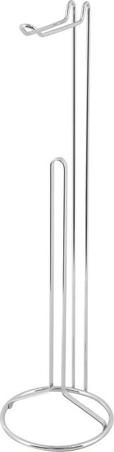 MSV Toilettenpapierhalter Amy aus Stahl in Chrom, Höhe: 54 cm, Durchmesser: 15 cm - Bild 1