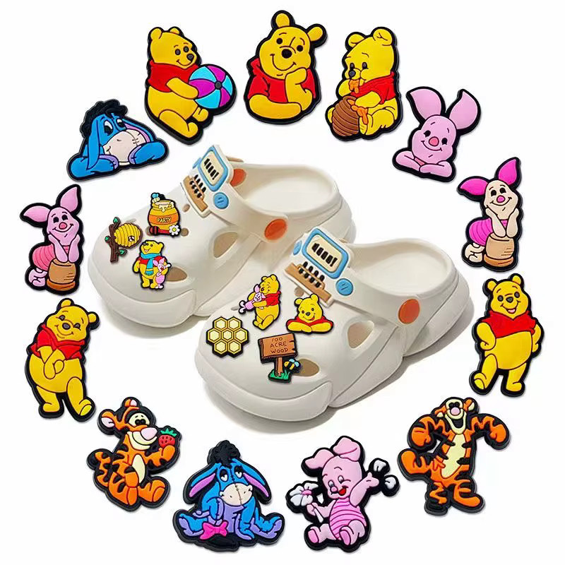 Charms Pooh Ferkel Tigger Honig, PVC, Kinder - Bild 5