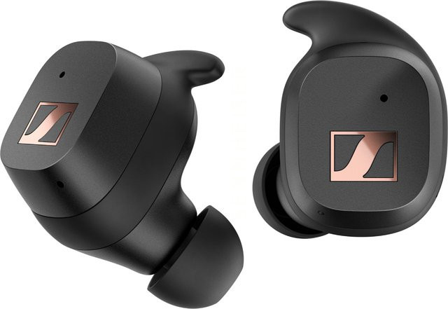 Sennheiser True Wireless Sport Kopfhörer Bluetooth in Schwarz - Bild 1