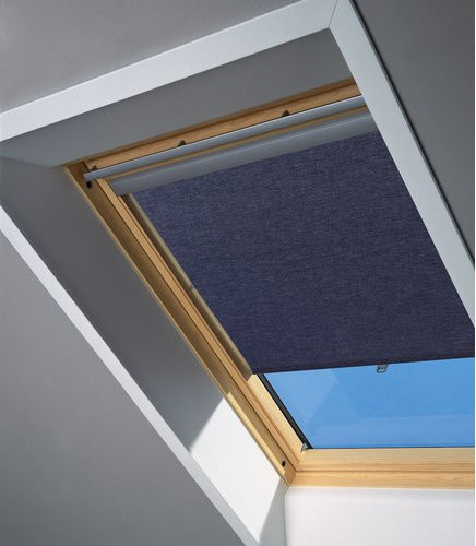 VELUX Raffrollo RHL CK00 9050 in Blau aus Polyester - Bild 1