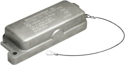Weidmüller HDC 16B COVER ATEX Gehäusedeckel, Farbe: Silber - Bild 1