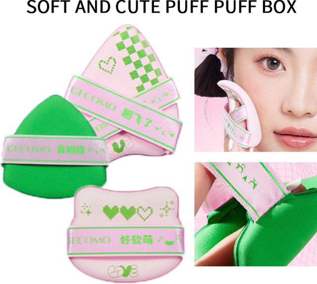 GECOMO Puderquasten-Set, Unisex - Bild 1