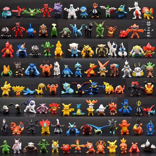 TAKARA TOMY Pokémon Actionfiguren, 144-teiliges Set - Bild 1