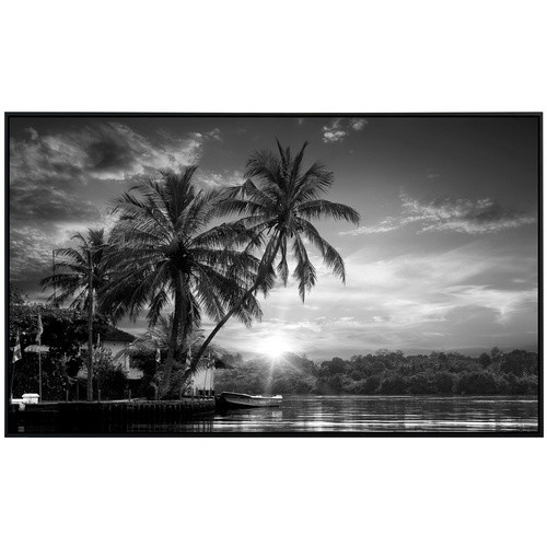 papermoon EcoHeat Infrarotheizung Strand Schwarz Weiss mit Matt-Effekt und App-Steuerung - Bild 2