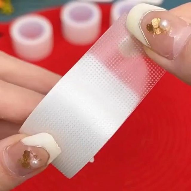 AYTA Moleskin-Klebeband aus Silikongel, transparentes Blasenpflaster für Füße, Finger und Zehen, 5 m Rolle - Bild 1