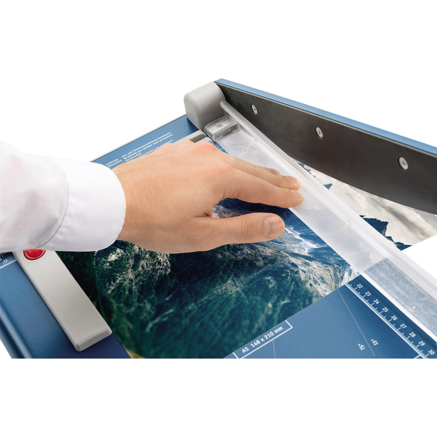 Dahle Hebelschneider 533 Schneidemaschine für DIN A4 in Blau mit 15 Blatt Schnittleistung - Bild 2
