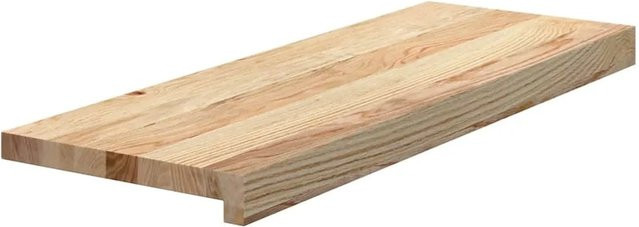 vidaXL Treppenstufen aus Massivholz Eiche Unbehandelt, 20 Stück, B/T/H: 70 x 30 x 2 cm - Bild 1
