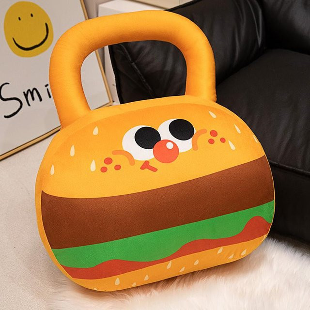 Yiran toy Kettlebell Hantel, Plüschtier, 55cm - Bild 1