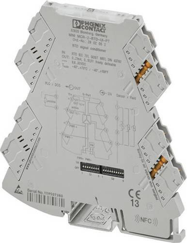 Phoenix Contact MINI MCR-2-RTD-UI Temperaturmessumformer 2902049 grau - Bild 1