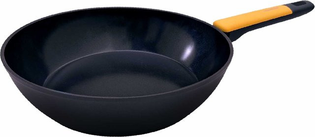 Fackelmann Wokpfanne Soft Collection aus Keramik in Schwarz, Ø 28 cm - Bild 1