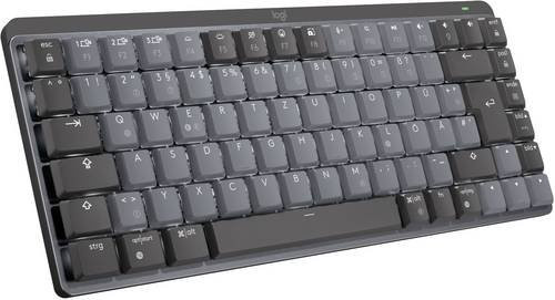 Logitech MX Mechanical Mini Bluetooth Tastatur QWERTZ Deutsch Linear Grey - Bild 1