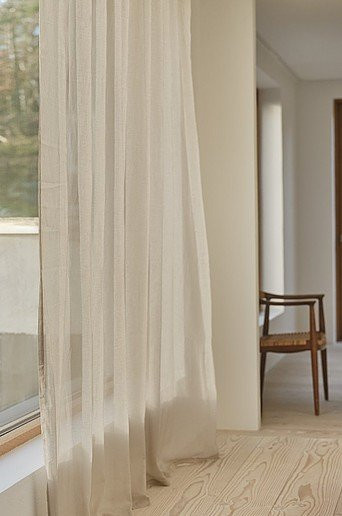 Jotex CORINNE Voile-Gardine extra breit, beige, Höhe: 280 cm - Bild 1
