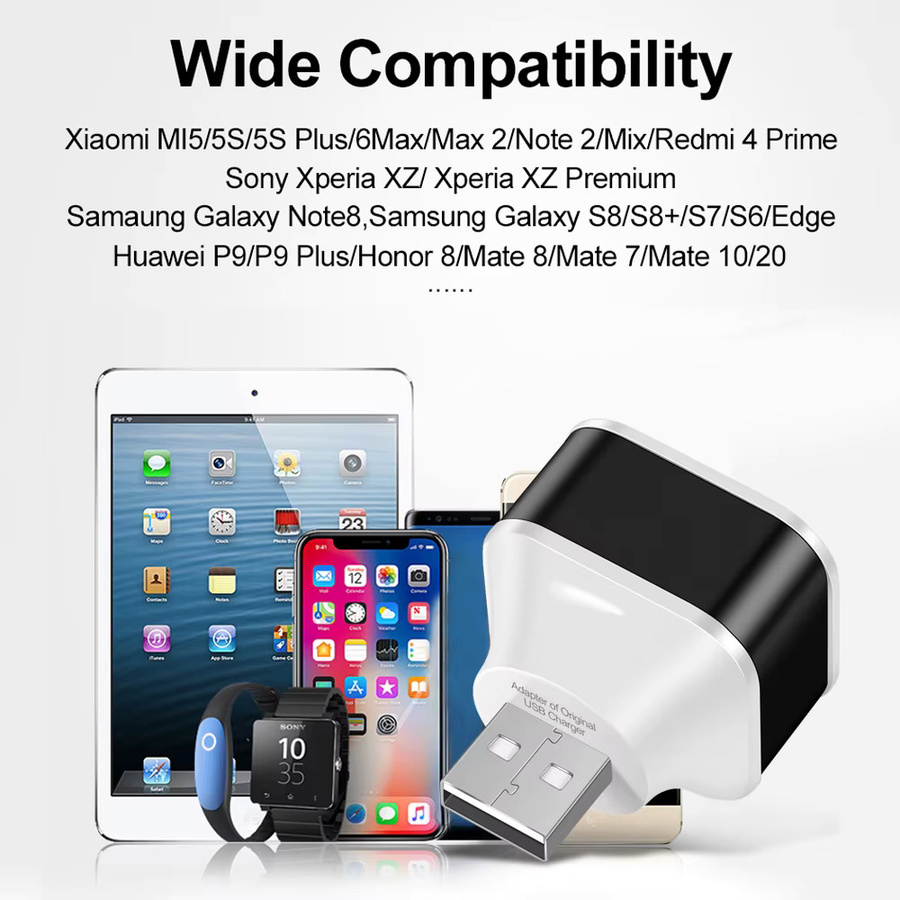 Henruisi 3-Port USB 2.0 Hub mit Schnellladefunktion, USB Splitter und Adapter für Laptop, Tablet und Smartphone, Silber/Weiß - Bild 4