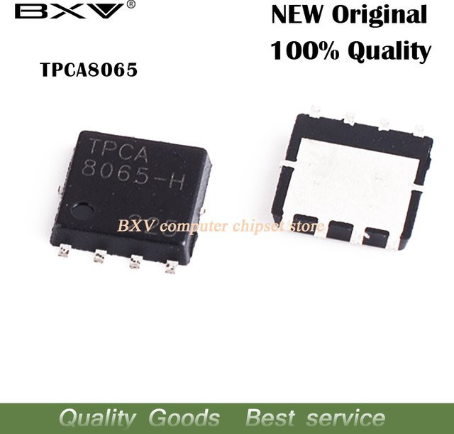 5 Stück TPCA8065-H MOSFET QFN-8 in Schwarz - Bild 1