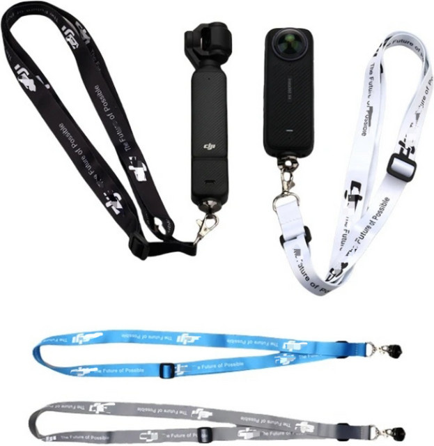 Verstellbarer Lanyard-Gürtel in Weiß für DJI OSMO Pocket 2, 3, OM 7, 8, OSMO Mobile und Zhiyun Smooth Q Handheld Gimbal - Bild 1