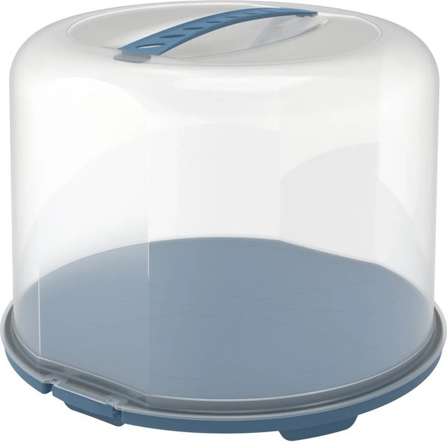 Rotho Tortenglocke Fresh XL Transparent Horizontblau Durchmesser: 26 cm - Bild 1