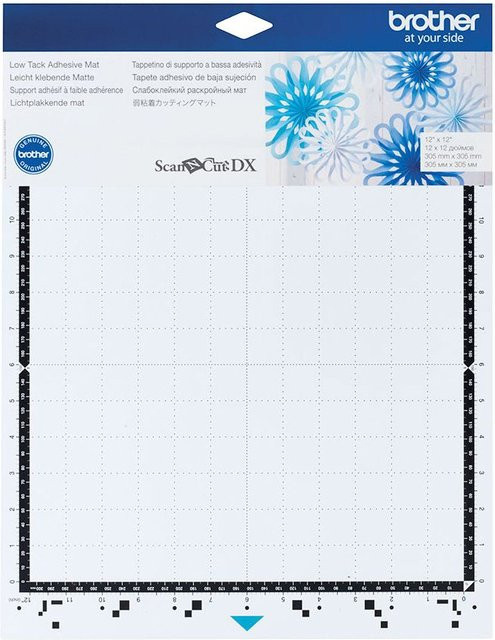 Brother CADXMATLOW12 Schneidematte für Schneideplotter leicht klebend, Farbe: Weiß, Breite: 30,5 cm, Tiefe: 30,5 cm - Bild 1