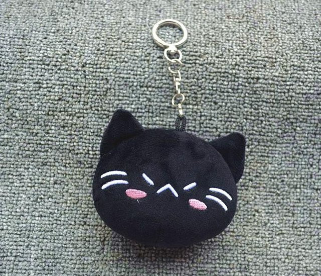 Babymonster Kpop Plüsch Schlüsselanhänger Rami Ahyeon Rora Asa Taschenzubehör in Schwarz - Bild 1