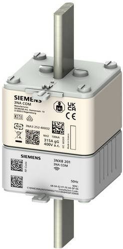 Siemens NH-Sicherung 3NA32404KK02, 1-polig, 200A, 400V, Sicherungsgröße 2 - Bild 1