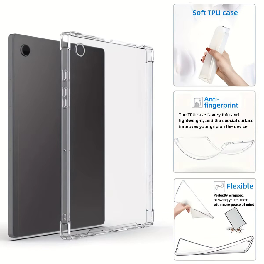 Transparente Schutzhülle für Samsung Galaxy Tab A9 A11 8,7 Zoll und weitere Modelle - Bild 5