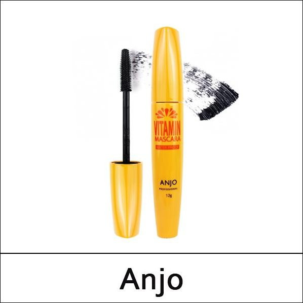 Anjo Vitamin-Mascara, Black, 12g - Bild 1