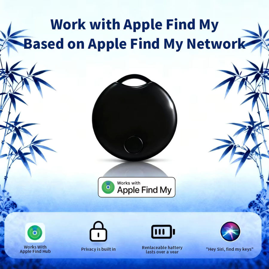 Vivilife Smart Tracker Schwarz für Apple Find My App zur Fernpositionierung und als Anti-Verlust-Ortungsgerät für iPhone und iOS - Bild 5